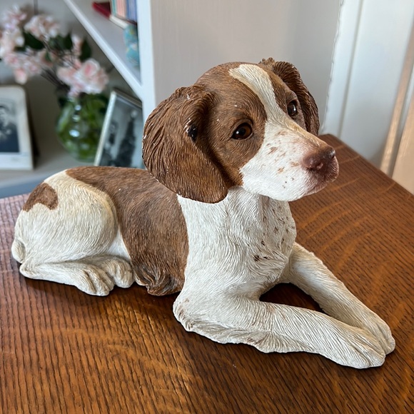 Sandicast Other - Vintage - Sandicast Brittany Dog Sculpture - Adorable!